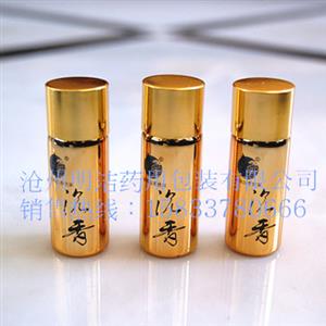 沉香包装瓶-金色沉香瓶